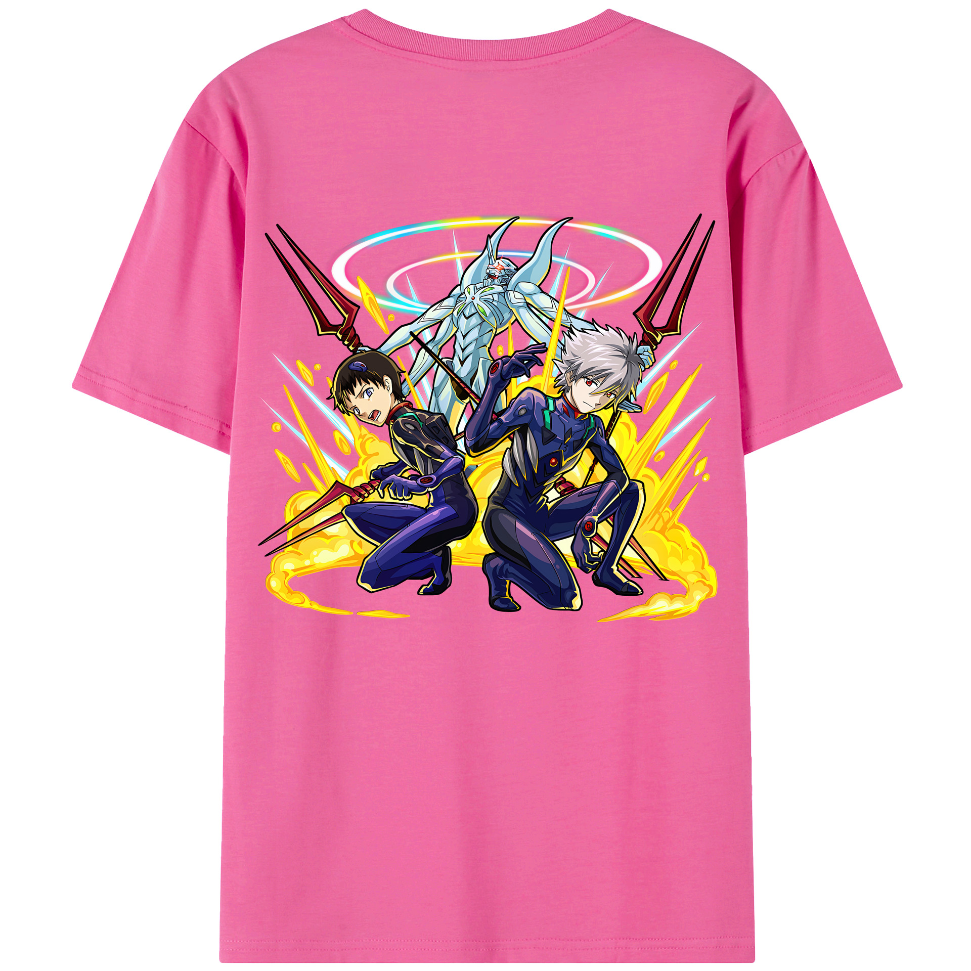 （画像用） EVA 新世紀エヴァンゲリオン レディース半袖Tシャツ(バックプリント)